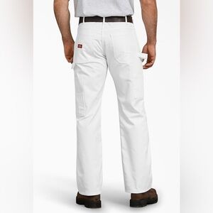 Dickies Relaxed Fit Straight Leg White Painter’s Utility Pants